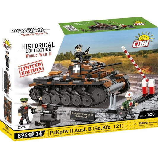 COBI PzKpfw II Ausf.B (Sd.Kfz.121) - Limited Edition Set 2596