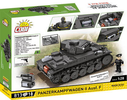 COBI Panzerkampfwagen II Ausf. F Set 2597