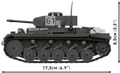 COBI Panzerkampfwagen II Ausf. F Set 2597