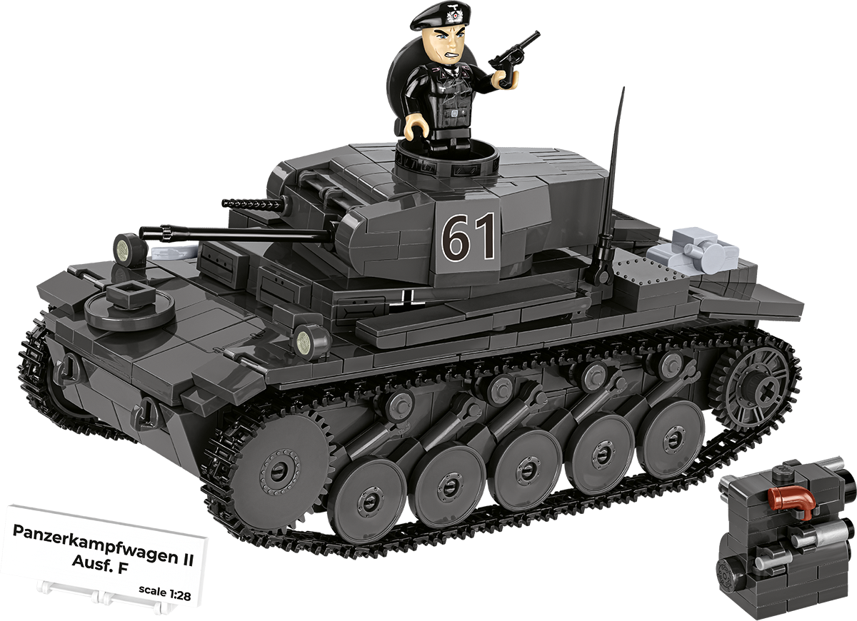 COBI Panzerkampfwagen II Ausf. F Set 2597