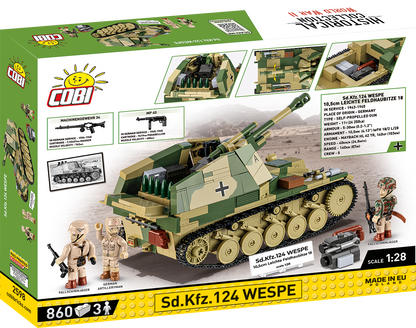 COBI Sd.Kfz.124 Wespe - Executive Edition Set 2598