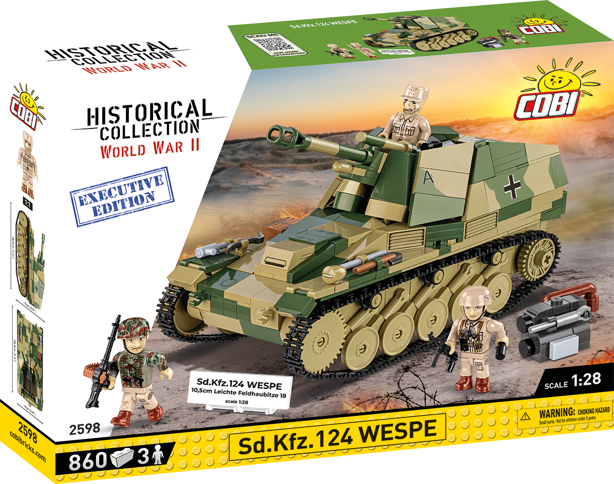 COBI Sd.Kfz.124 Wespe - Executive Edition Set 2598