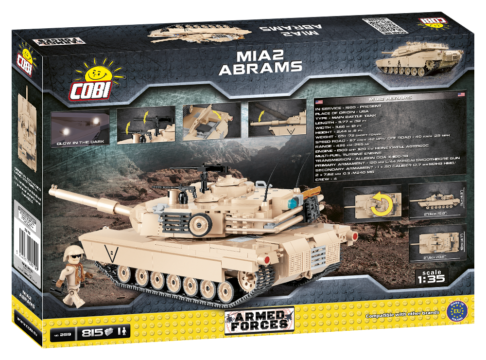 COBI M1A2 Abrams #2619