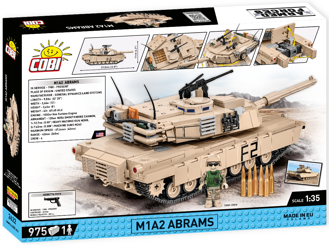 COBI M1A2 Abrams #2622