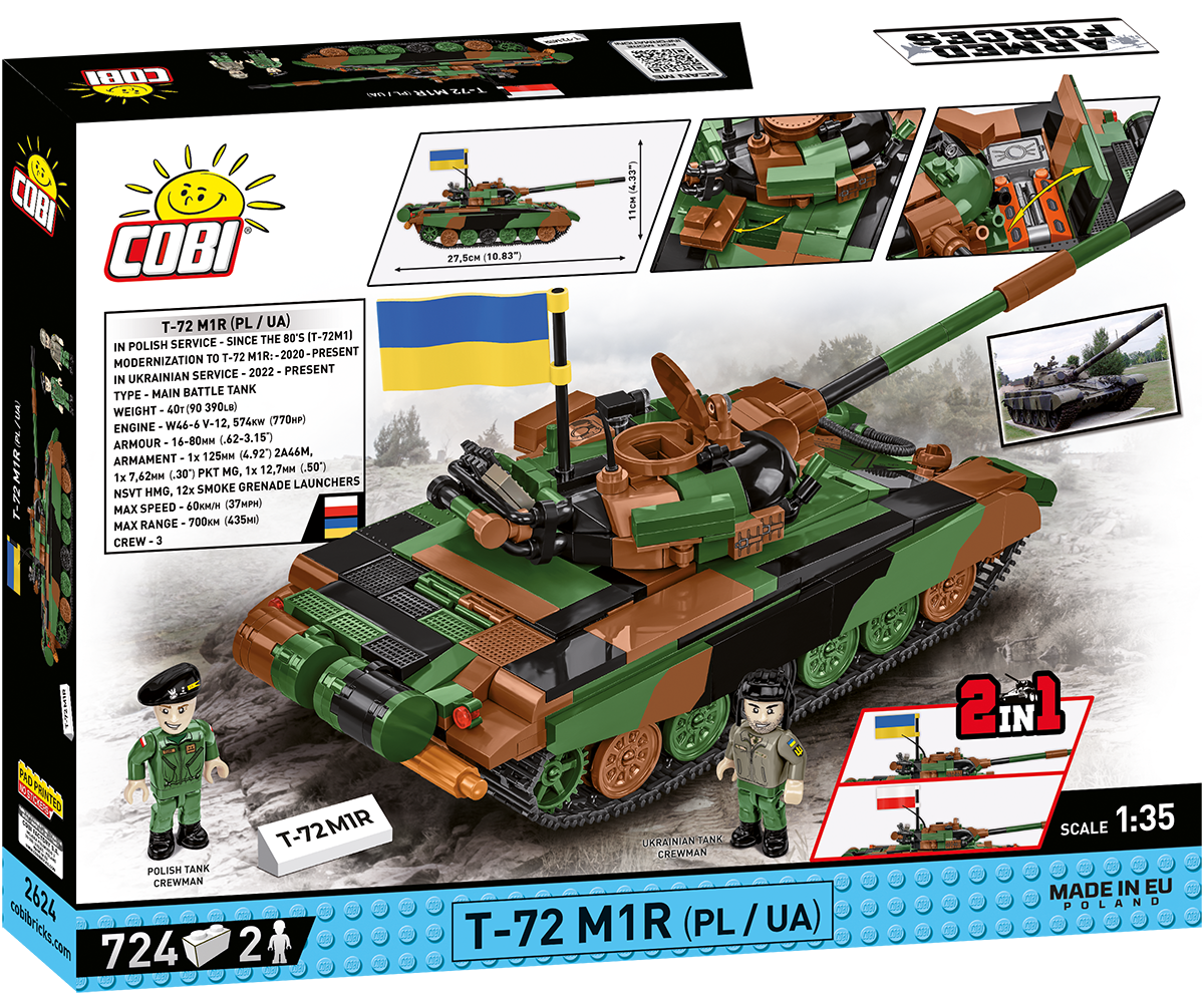 COBI T-72M1R (PL/UA) #2624