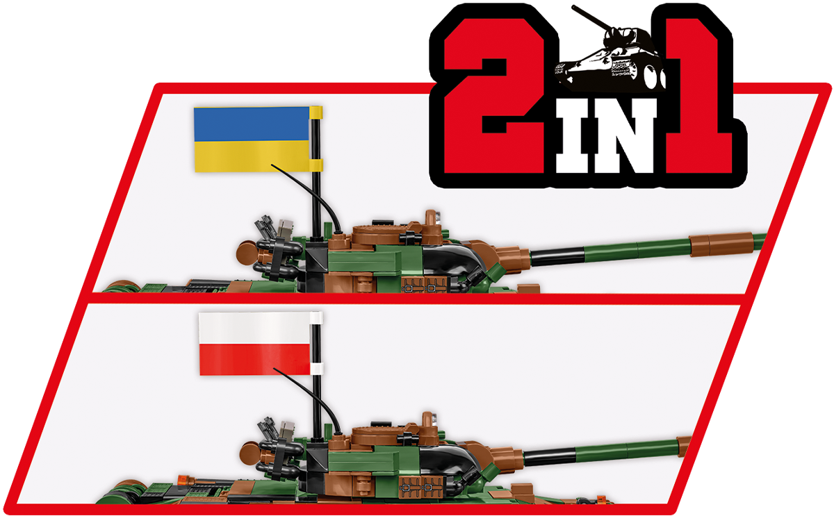 COBI T-72M1R (PL/UA) #2624