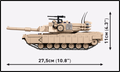COBI M1A2 Abrams Set 2632