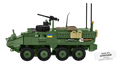 COBI Stryker M1126 ICV Set 2635