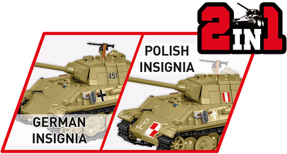 COBI Panzer V Panther Ausf. G "Pudel" Set 2655