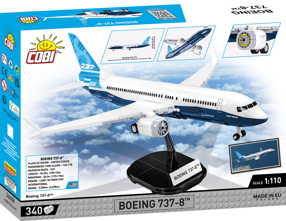 COBI Boeing 737-8 #26608