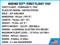 COBI  Boeing 747 First Flight 1969 #26609