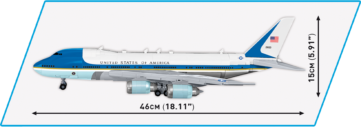 COBI Boeing 747 Air Force One #26610