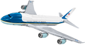COBI Boeing 747 Air Force One #26610