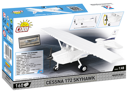 COBI Cessna 172 Skyhawk-White #26620