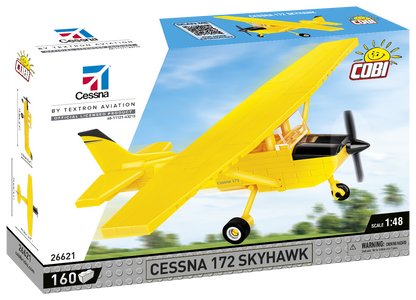 COBI Cessna 172 Skyhawk-Yellow #26621