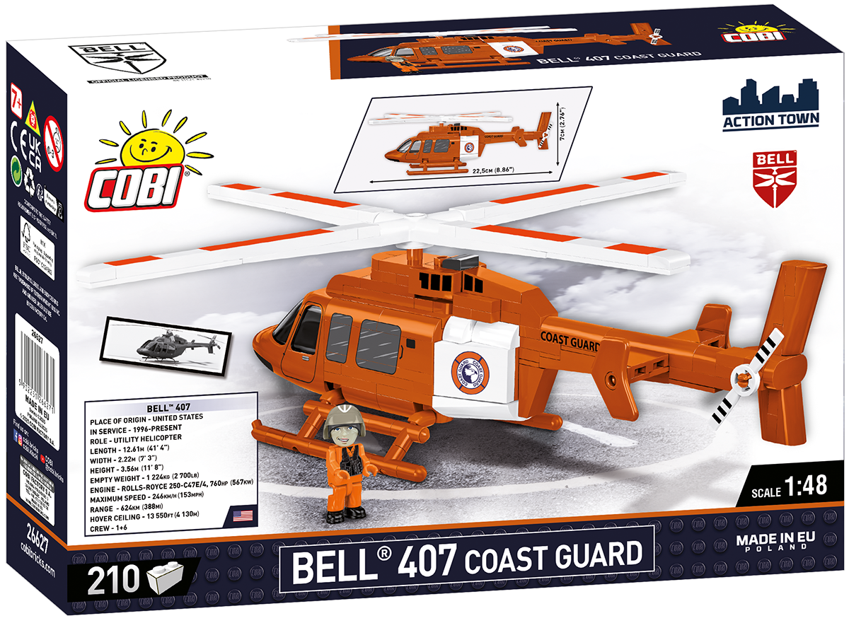 COBI Bell 407 Coast Guard Set 26627