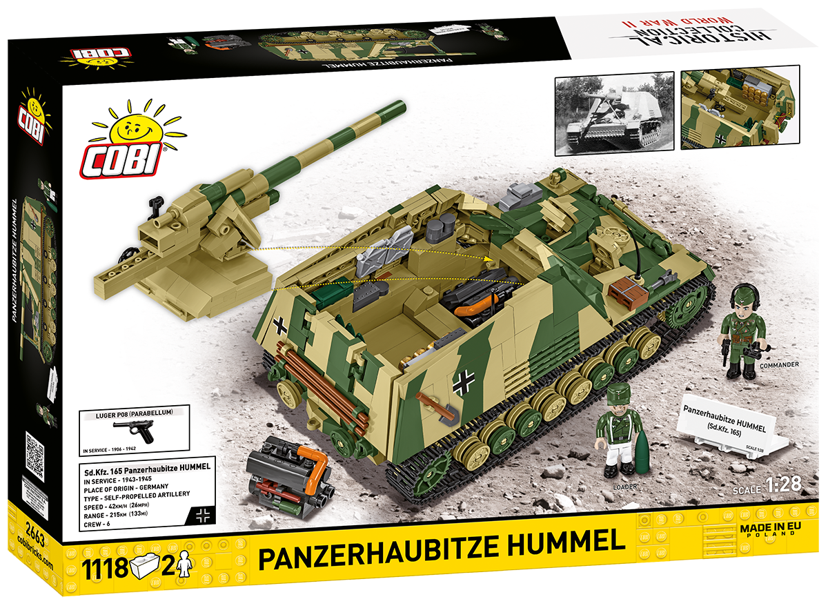 COBI Panzerhaubitze Hummel (Sd.Kfz.165) Set 2663