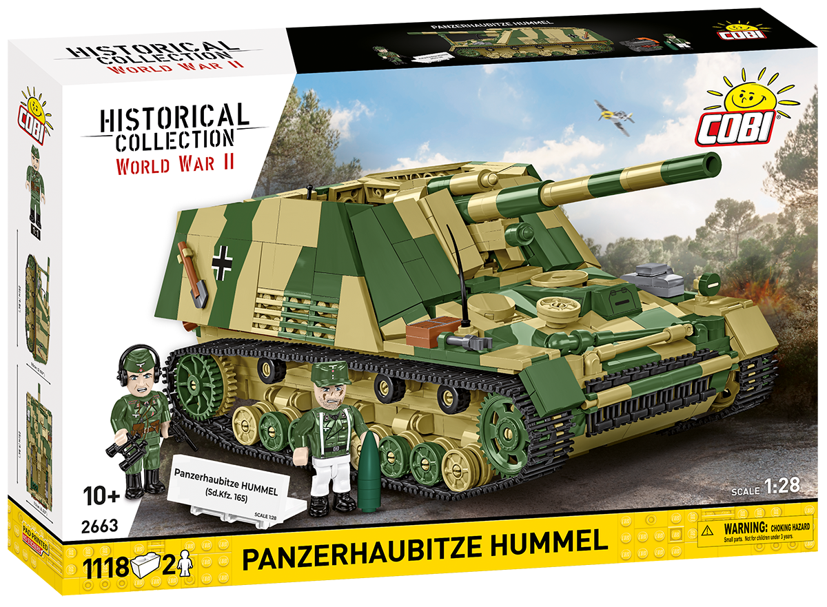 COBI Panzerhaubitze Hummel (Sd.Kfz.165) Set 2663