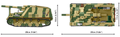 COBI Panzerhaubitze Hummel (Sd.Kfz.165) Set 2663