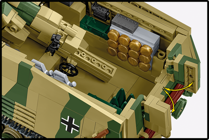 COBI Panzerhaubitze Hummel (Sd.Kfz.165) Set 2663