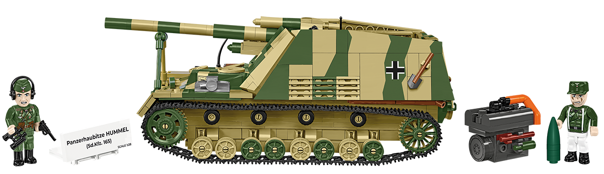 COBI Panzerhaubitze Hummel (Sd.Kfz.165) Set 2663
