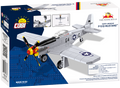 Back of the COBI Flying Bulls P-51D Mustang Set 26631 box