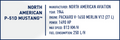 Technical specifications of COBI Set 26631 Flying Bulls P-51D Mustang: pieces, scale and dimensions
