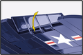 Second detail view of the COBI Flying Bulls F4U Corsair model, set 26634