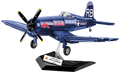 Built COBI Flying Bulls F4U Corsair model in 1:32 scale, rear view