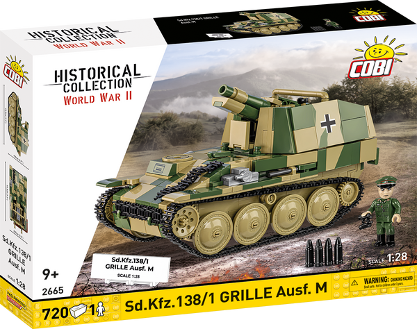 COBI Sd.Kfz. 138/1 Grille Ausf. M Set 2665
