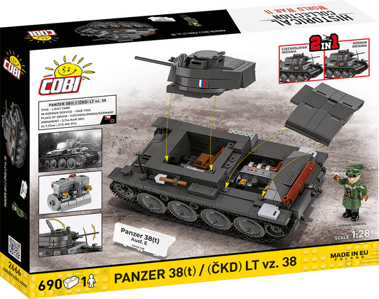 COBI Panzer 38(t) / (ČKD) LT vz.38 Set 2666