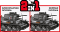 COBI Panzer 38(t) / (ČKD) LT vz.38 Set 2666