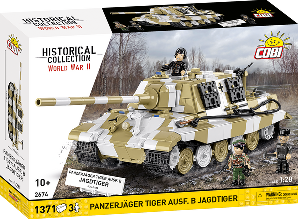 COBI Panzerjäger Tiger Ausf.B Jagdtiger Set 2674