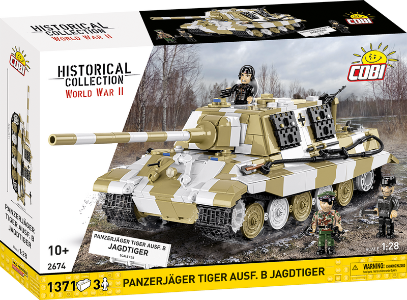 COBI Panzerjäger Tiger Ausf.B Jagdtiger Set 2674