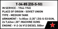 COBI T-34-85 (2 in 1) Set 2683