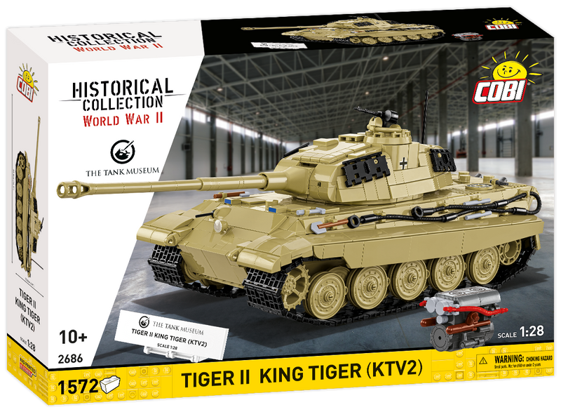 COBI Tiger II King Tiger (KTV2) Set 2686