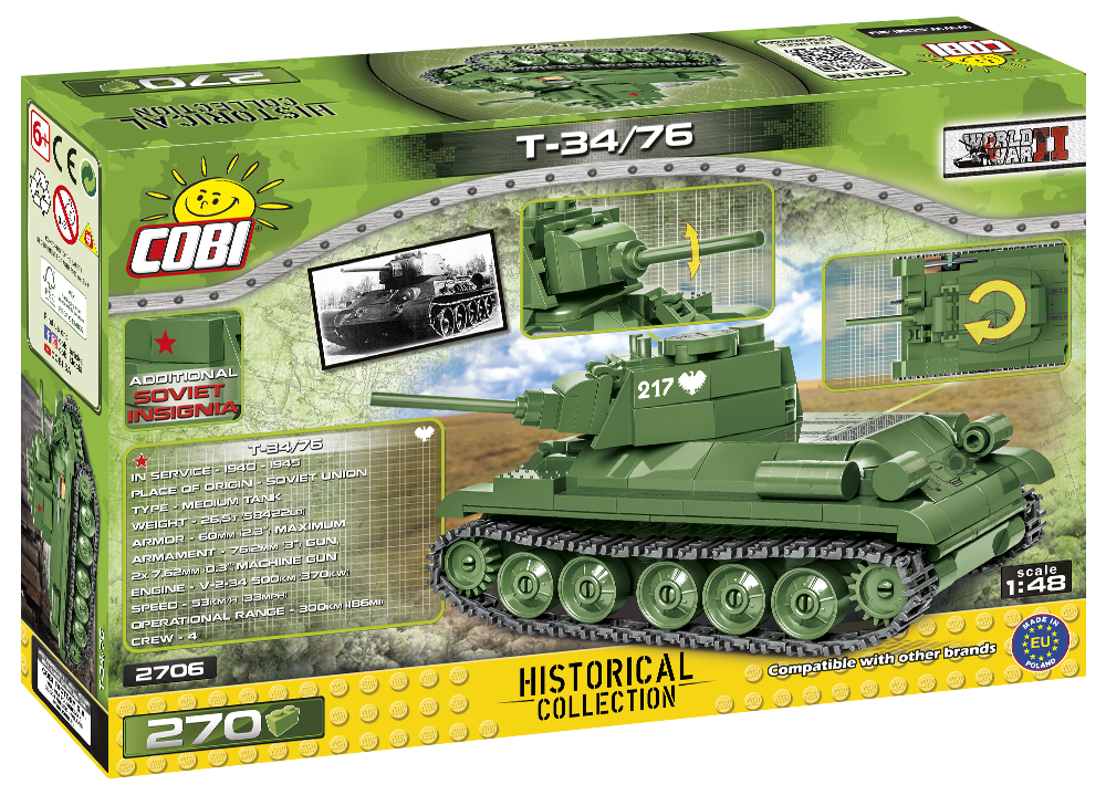 COBI T-34/76 #2706