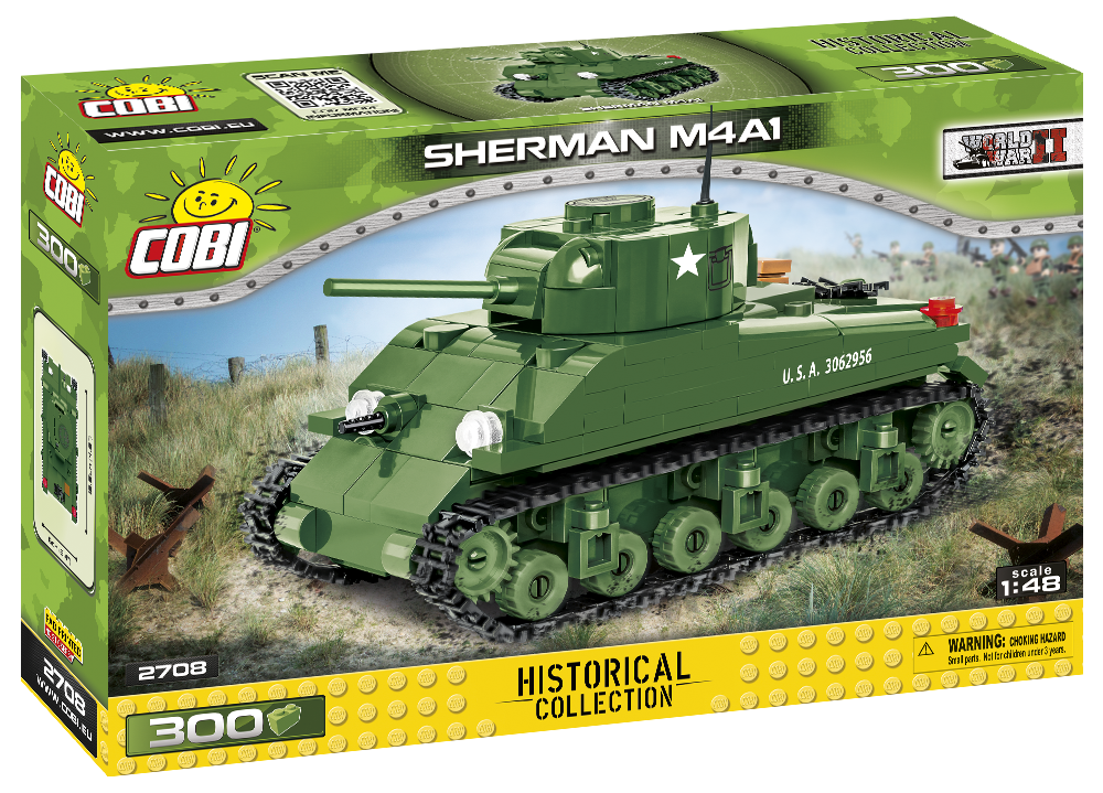 COBI Sherman M4A1 #2708