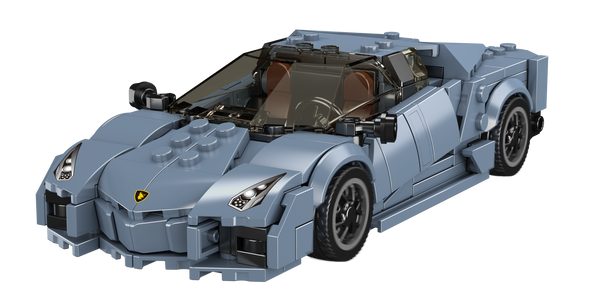 Mould King Reventón Blue Hypercar Set 27108