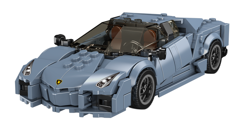 Mould King Reventón Blue Hypercar Set 27108