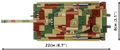 COBI Pz.Kpfw. VI B Tiger II Königstiger Set 2732
