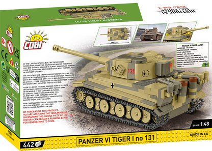 COBI Panzer VI Tiger I no 131 Set 2734
