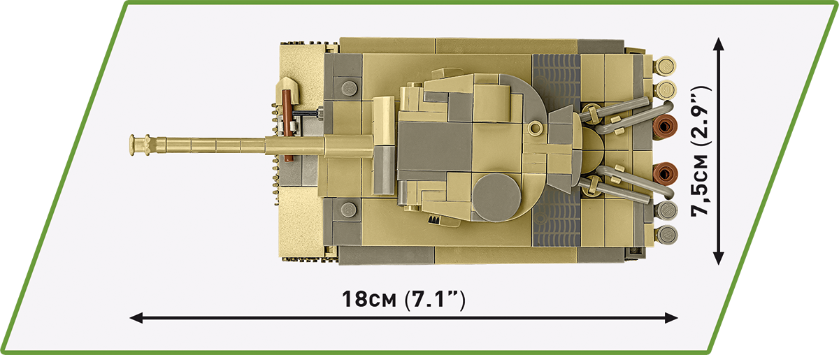 COBI Panzer VI Tiger I no 131 Set 2734