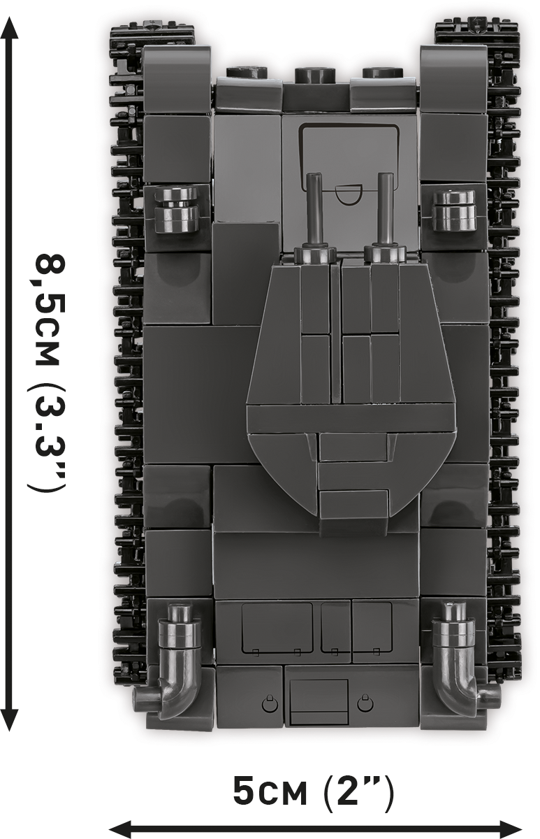 COBI Renault R35 - Valentine IX - Panzer I #2740