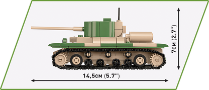 COBI Renault R35 - Valentine IX - Panzer I #2740