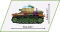 COBI Renault R35 - Valentine IX - Panzer I #2740