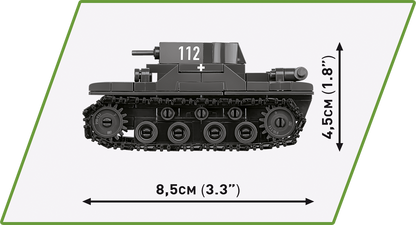 COBI Renault R35 - Valentine IX - Panzer I #2740