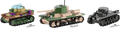 COBI Renault R35 - Valentine IX - Panzer I #2740