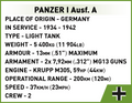 COBI Renault R35 - Valentine IX - Panzer I #2740