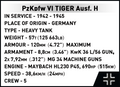 COBI Panzerkampfwagen VI Tiger "131" - Executive Edition #2801
